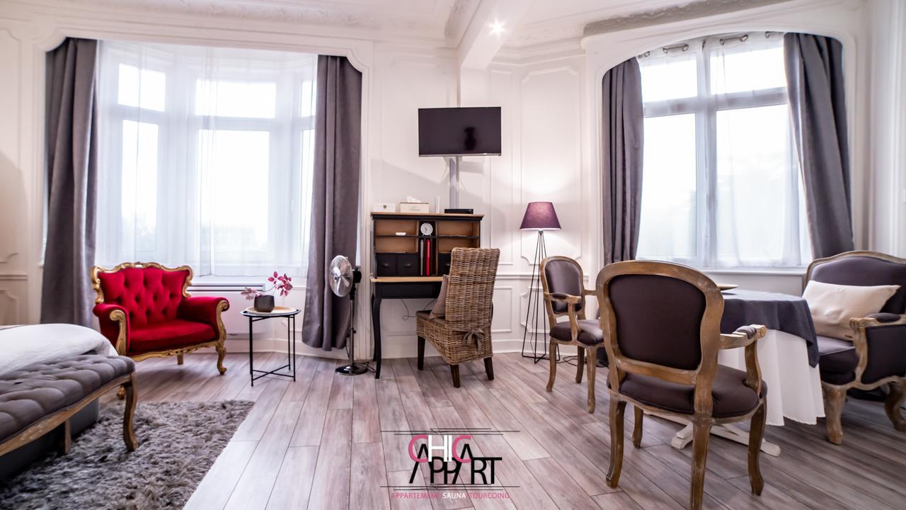 Chic Appart - Sauna privatif Tourcoing Exterior foto